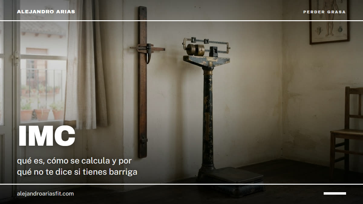 IMC: báscula de consulta con tallímetro en una sala clínica vacía