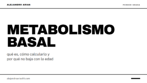 Metabolismo basal: qué es, cómo calcularlo y por qué no baja con la edad