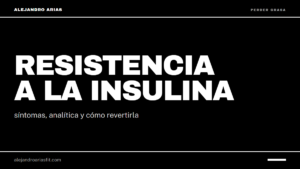 Resistencia a la insulina: síntomas, analítica y cómo revertirla